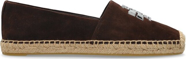 Tory Burch Eleanor Logo Plaque Espadrilles