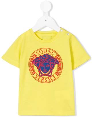 Versace logo print T-shirt