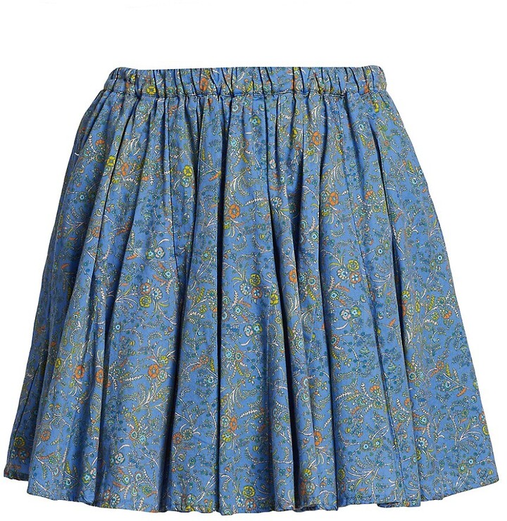 XiRENA Cassidy Floral Pleated Skirt - ShopStyle