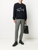 Thumbnail for your product : Paul & Shark Fine Knit Virgin Wool Jumper