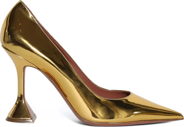Amina Muaddi 95mm Ami pumps