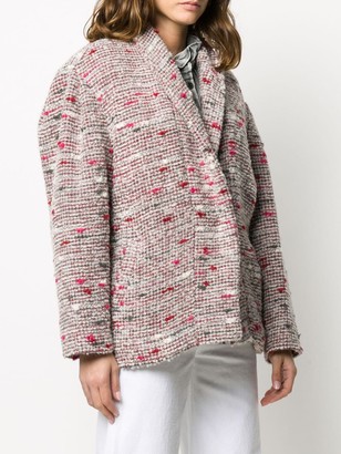 Etoile Isabel Marant Tweed Cocoon Jacket