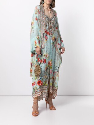 Camilla Floral-Print Silk Dress
