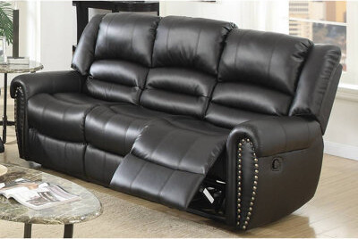 Red Barrel Studio Plush Relax 1pc Manual Motion Sofa