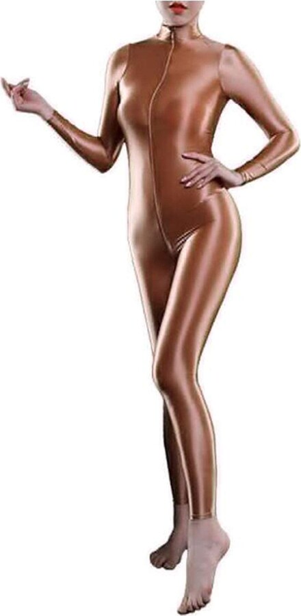 Women Sheer Jumpsuit Body Stockings Bodysuit Lingerie Catsuit with