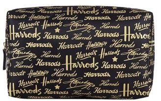 Harrods Heritage Logo Cosmetic Bag