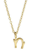 Thumbnail for your product : N. Chupi Letter Whisper My Name Twig Initial Necklace