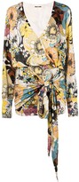 Thumbnail for your product : Alexis Monica floral-print mini dress