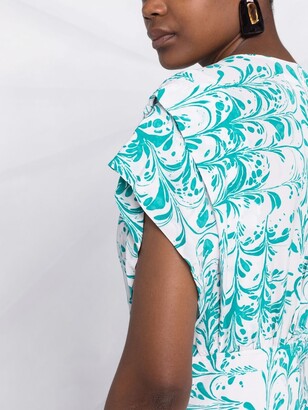 Etoile Isabel Marant Floral-Print Midi Dress