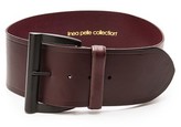 Thumbnail for your product : Linea Pelle Wide Waist Shaped Buckle Belt