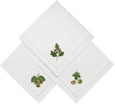 Thumbnail for your product : OKA Cotton Embroidered Noisette Napkins, Set of 6