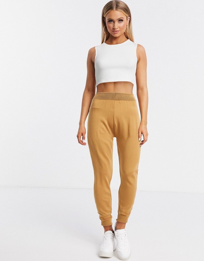 camel skinny trousers womens