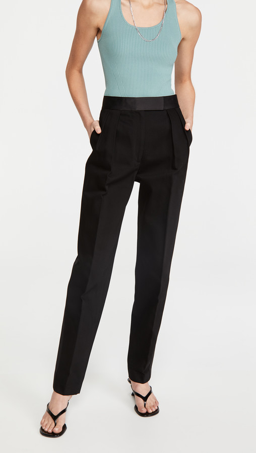 high waisted tuxedo pants ladies