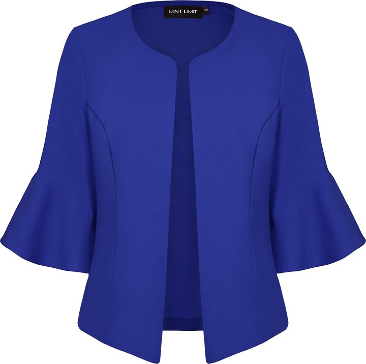 Buy HANMAX Women's Summer Flutter Short Sleeve Smocked Midi Dress