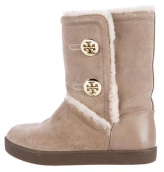 Tory Burch Ginger Shearling Boots