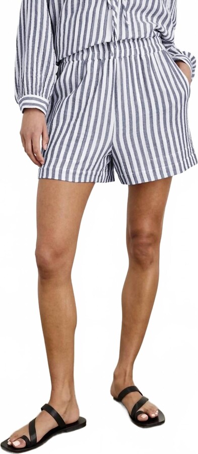 Rails Leighton Shorts In Admiral Stripe