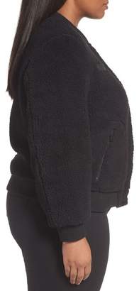 Levi's Rib Knit Fleece Bomber Jacket
