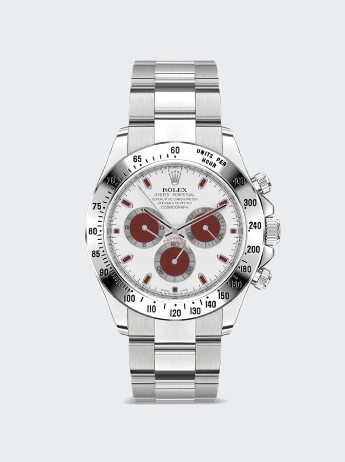 PRIVATE LABEL LONDON Pantone Red-brown Daytona Watch