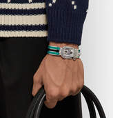 Thumbnail for your product : Gucci Garden Sterling Silver And Enamel Bracelet
