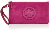 Thumbnail for your product : Tory Burch Charlie Suede Clutch