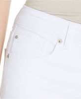 Thumbnail for your product : Jones New York Signature Straight-Leg Cropped Jeans, White Wash