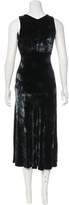 Thumbnail for your product : Raquel Allegra Velvet Midi Dress