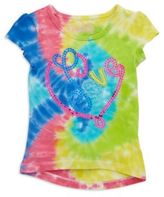 Thumbnail for your product : Flapdoodles Girls 2-6x Tie-Dyed Tee