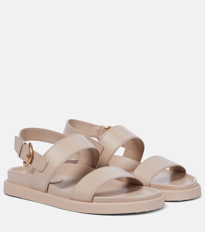 Gianvito Rossi Bilbao leather sandals ShopStyle