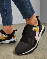 Thumbnail for your product : Ted Baker CEPAP Printed runner sneakers