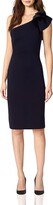 Thumbnail for your product : Eliza J Women's One Shoulder Scuba Cocktail Dress with Ruffle Sleeve