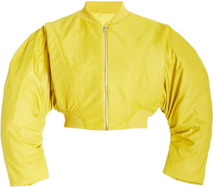 Aliette Logo-Embroidered Shell Cropped 