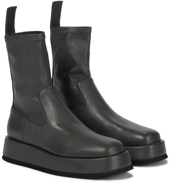 flatform ankle boots uk