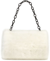 Thumbnail for your product : Nancy Gonzalez Small Framed Mink Fur Clutch Bag, White