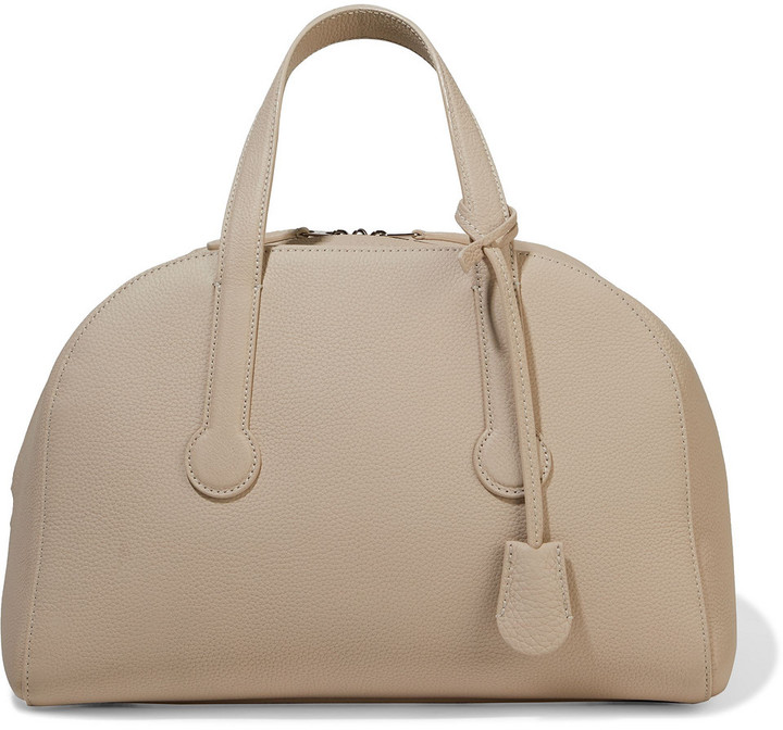 The Row Sporty Bowler 12 Pebbledleather Tote ShopStyle