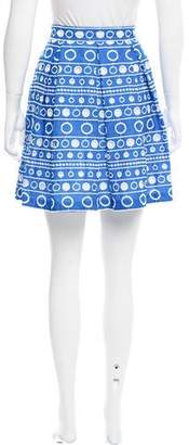 Moschino Eyelet Mini Skirt