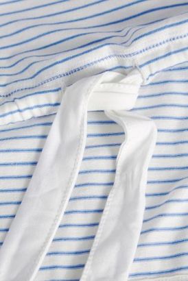 Next Womens Blue Stripe Jersey Pyjamas