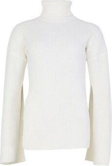 Totême Slit sleeve turtleneck sweater