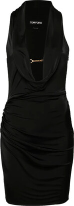 Tom Ford Black Viscose Mini Dress - ShopStyle