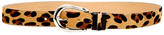 Thumbnail for your product : Streets Ahead Leopard Calf Hair Belt