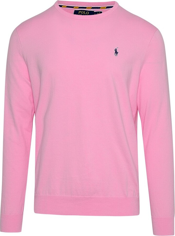 bright pink mens jumper