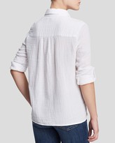 Thumbnail for your product : Three Dots Stretch Cotton Shirt