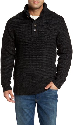 Schott NYC Military Henley Sweater
