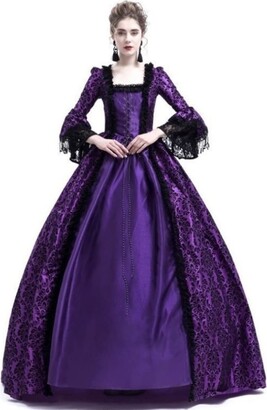 Viktorianisches Kleid - Romantisches Vintage-Kostüm Für Mittelalter-Partys & Halloween
