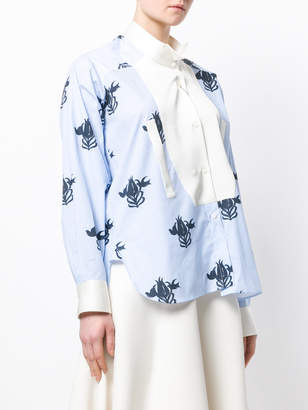 Loewe floral print blouse