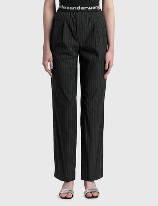 Black dress pants with elastic waist Clearance