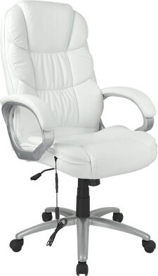 Inbox Zero Office Chair Computer Swivel Chair Leather Task Desk Chair Adjustable Height Office Chair Swivel Desk Chair With Wheels Armrest For Home Office