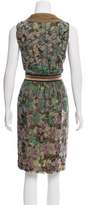 Thumbnail for your product : Etro Velvet Floral Print Dress