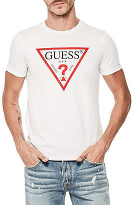 GUESS Classic Logo Cotton T-Shirt