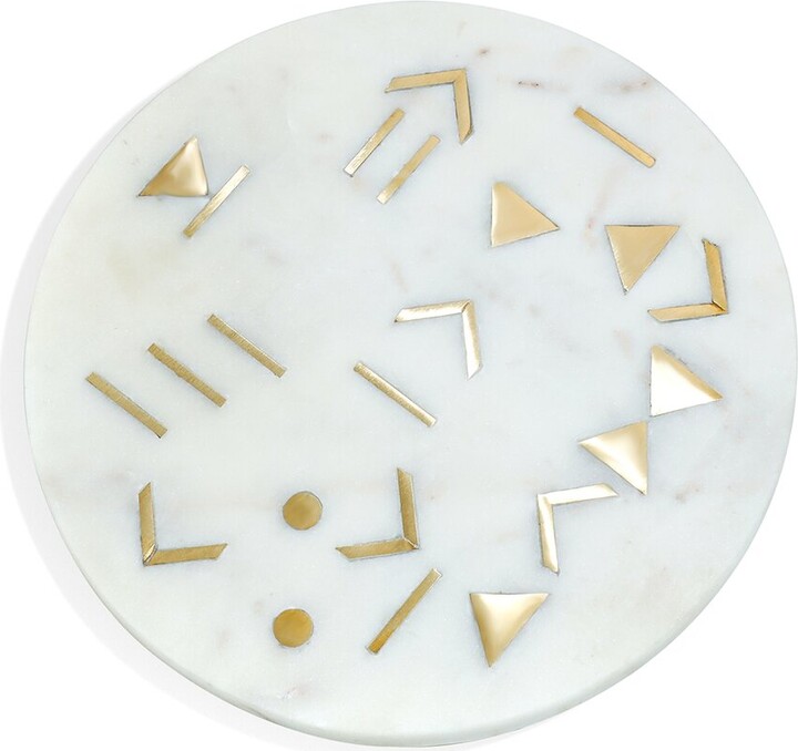 Tiramisu Aristocrat Geometric Marble Platter ShopStyle