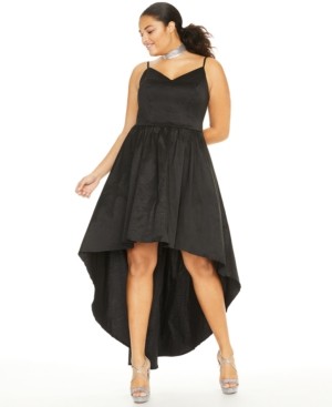 B. Darlin Trendy Plus Size High-Low Dress